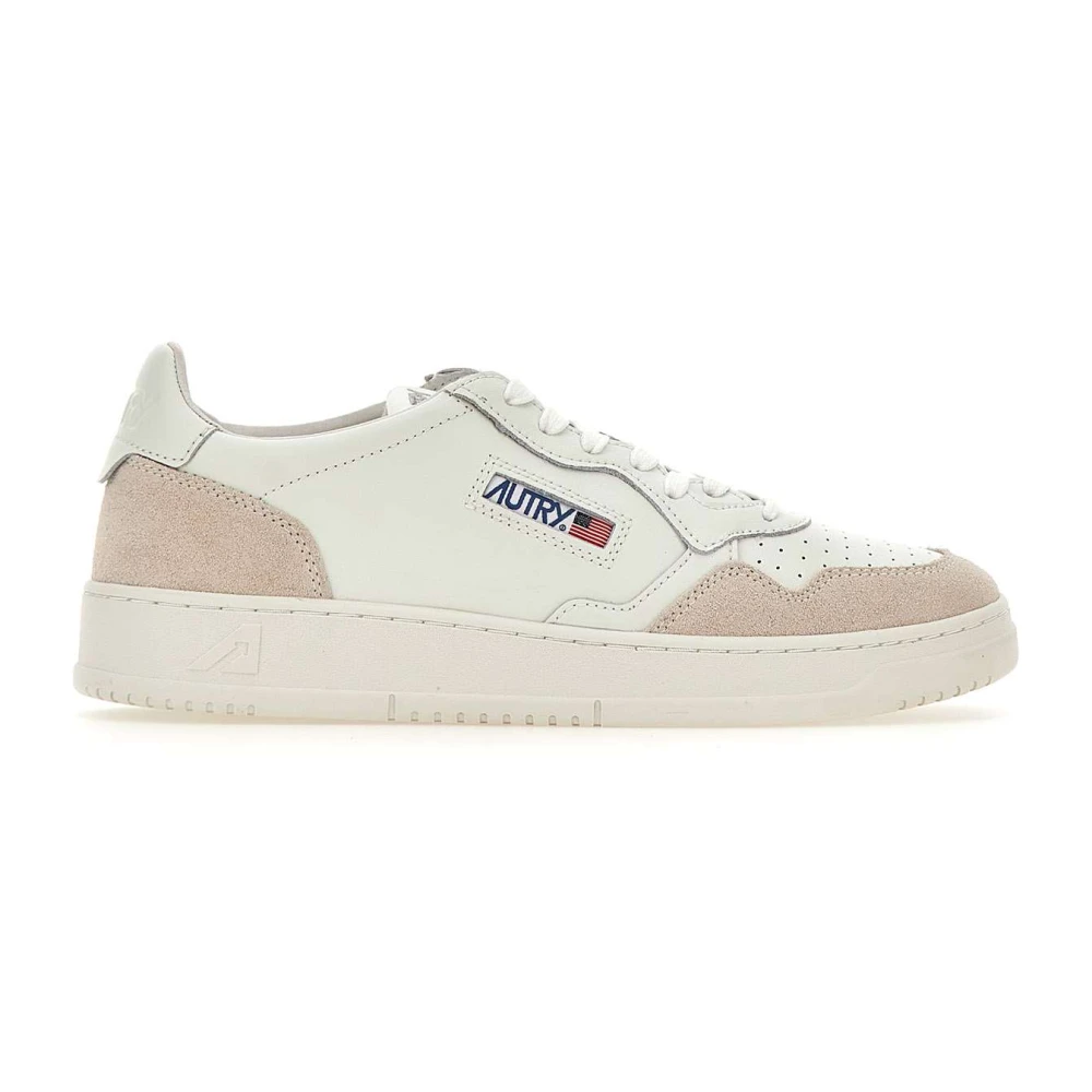 Autry White Sneakers, Male, 13 Uk, Low Medalist