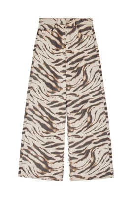 Print Denim Lari Jeans
