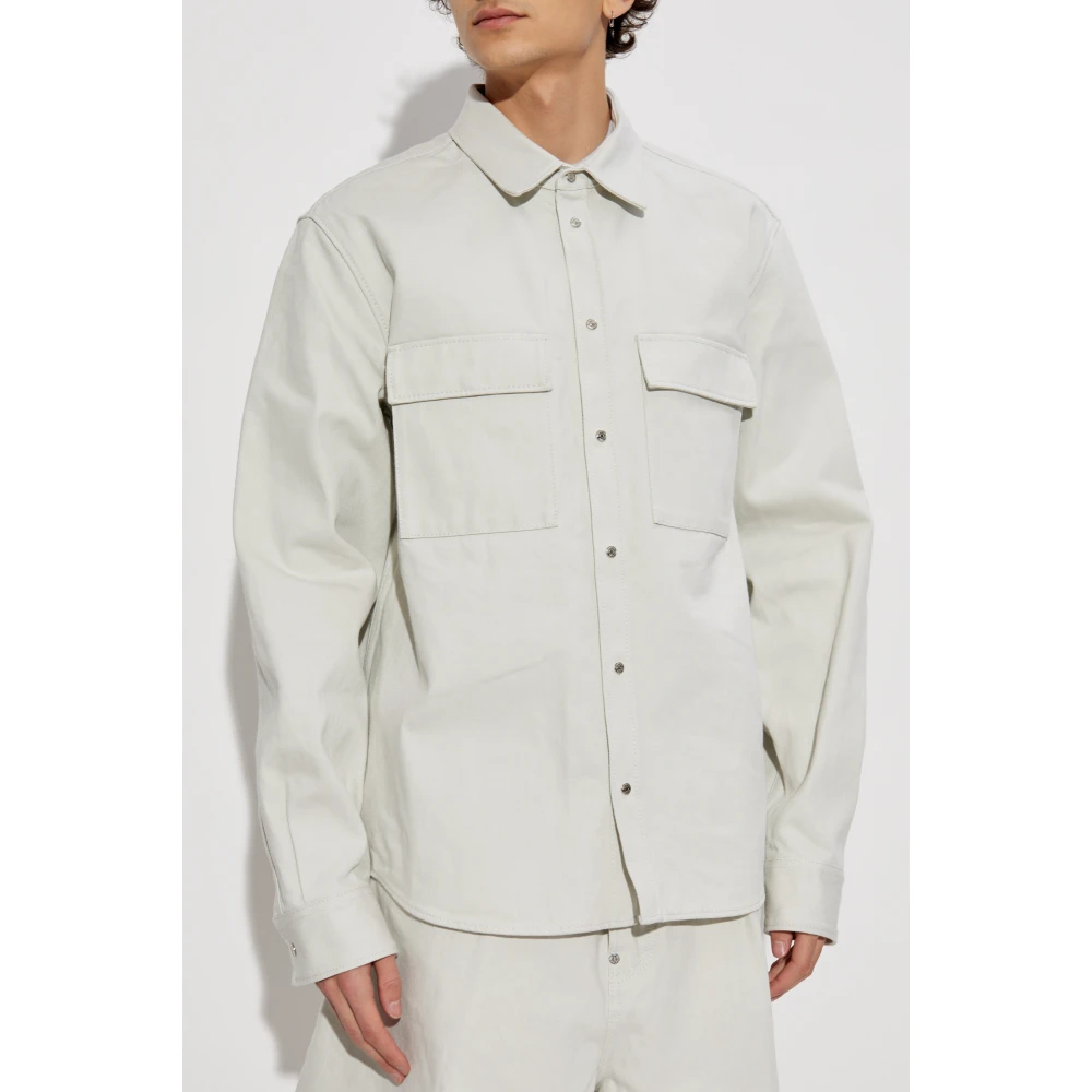 Dsquared2 Overhemd met zakken Gray Heren