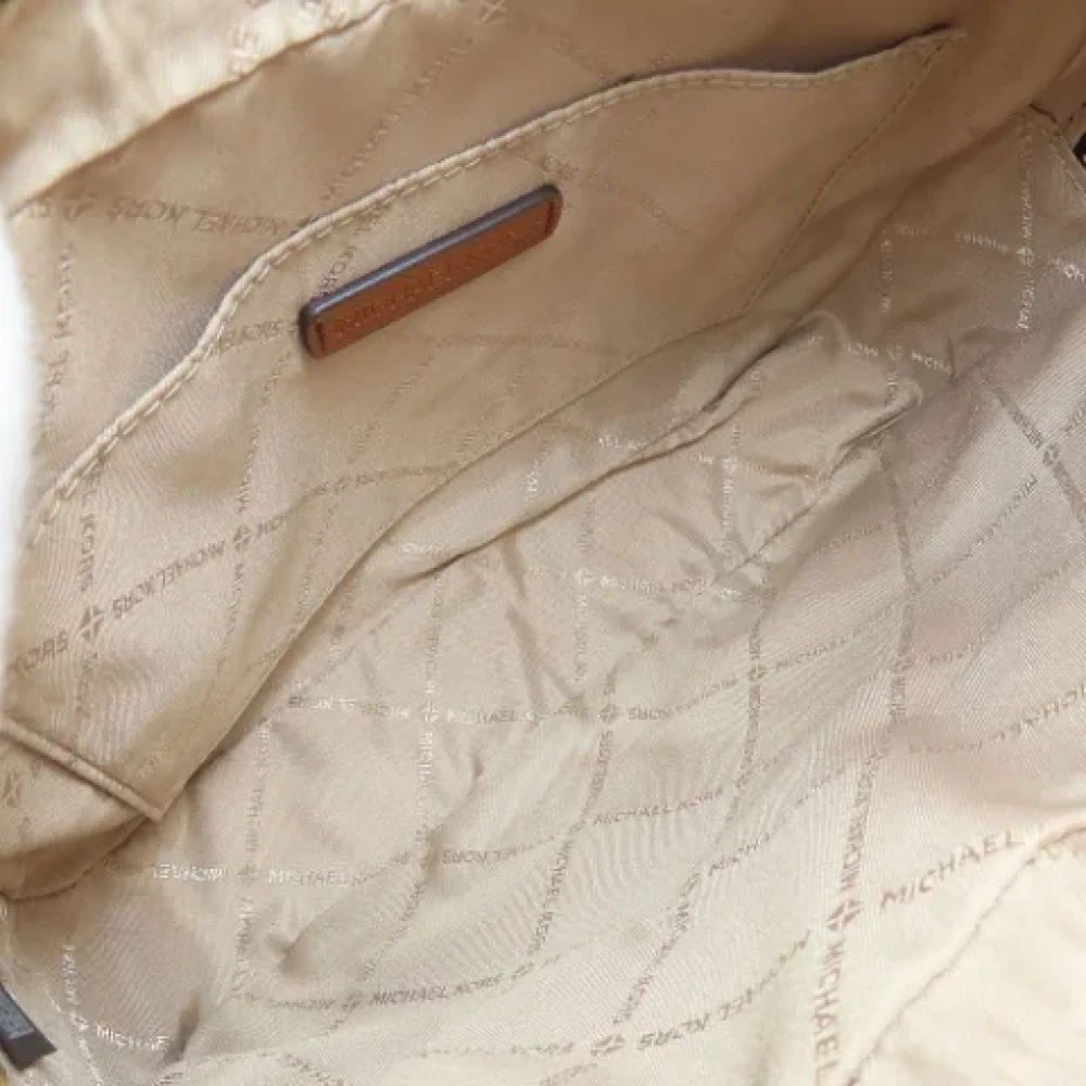 Michael Kors Pre-owned Plastic shoulder-bags Brown Dames
