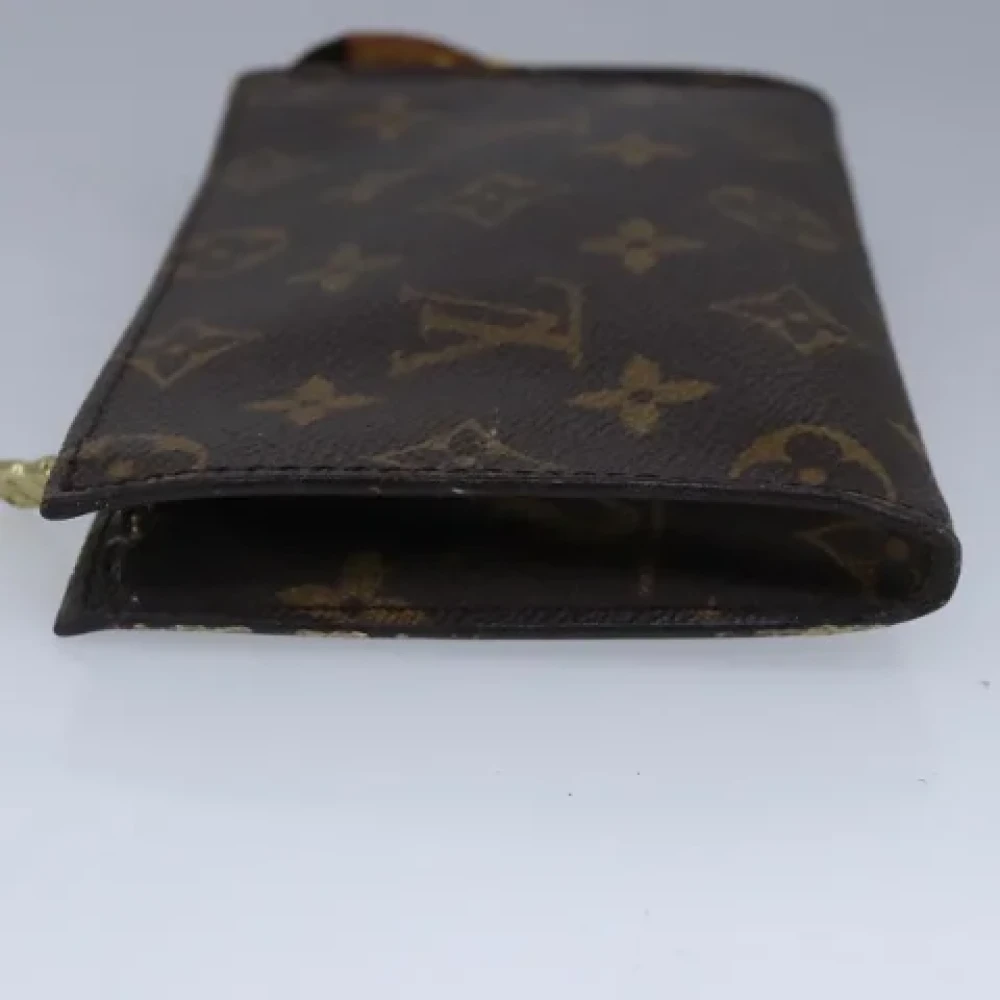 Louis Vuitton Vintage Pre-owned Canvas pouches Brown Dames
