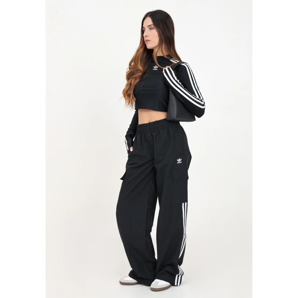adidas Originals Zwarte Cargo Broek voor Vrouwen Black Dames