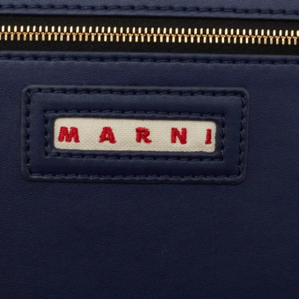 Marni Pre-owned Fabric totes Blue Dames