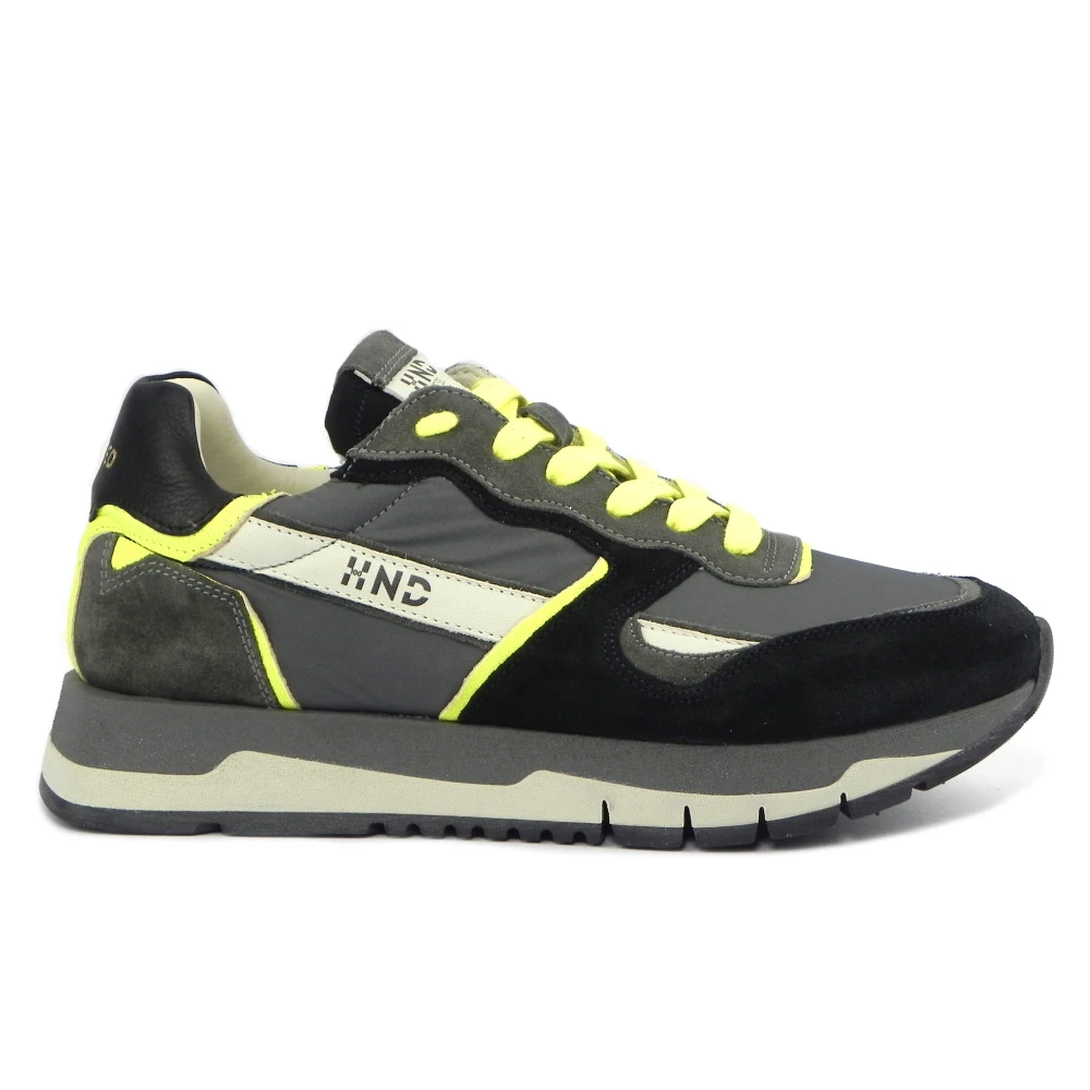 Hundred100 Sneakers Camoscio+Tessuto Heren Schoenen Veelkleurig Multicolor