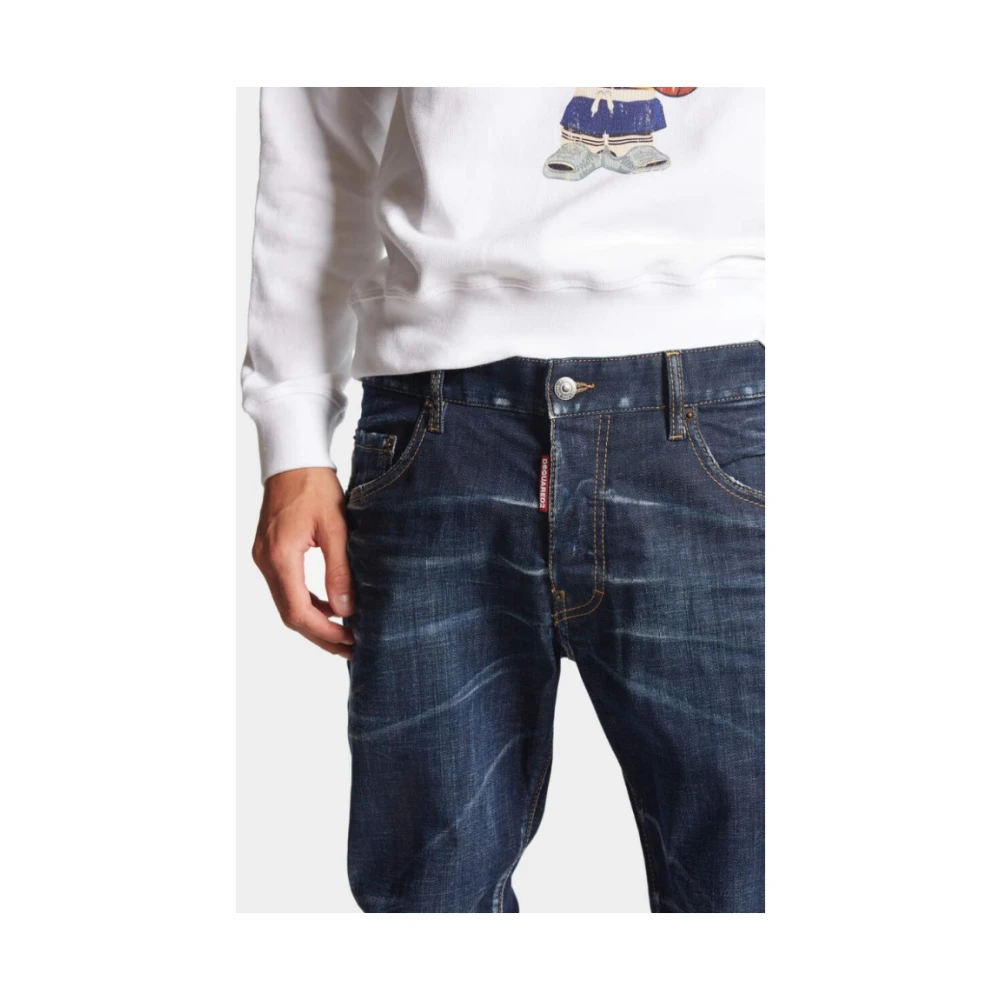 Dsquared2 Skater Icon Jeans Blue Heren