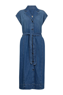 denim-kjole-med-krave-og-knaplukning