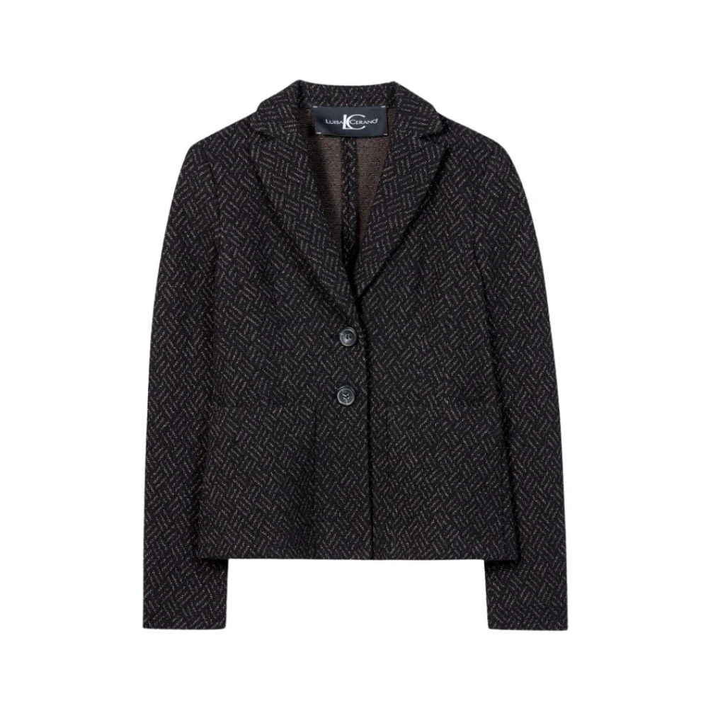 LUISA CERANO Elegante Dames Blazer Black Dames