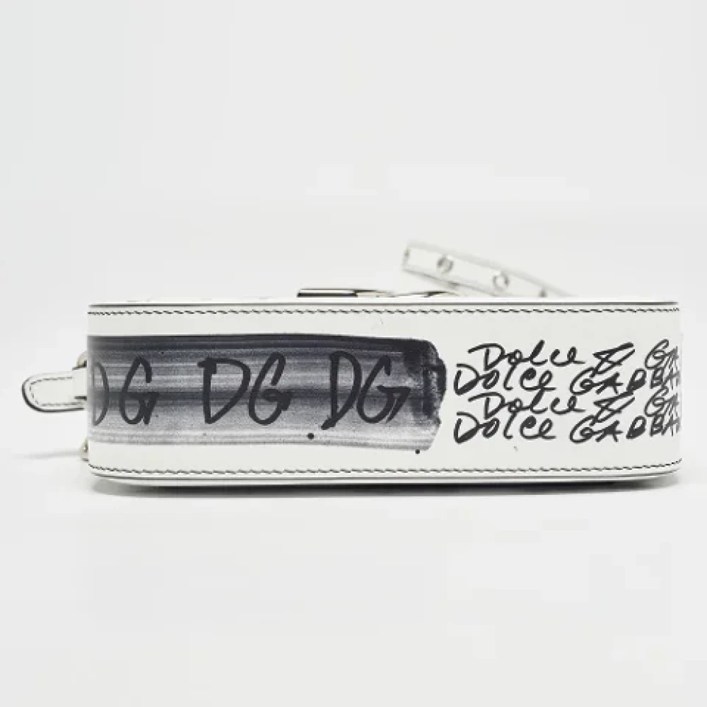Dolce & Gabbana Pre-owned Leather crossbody-bags White Dames