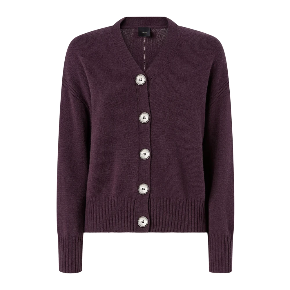 Pinko Vrouw Purper Truien & Vesten Dames, Paars, S, Cardigans