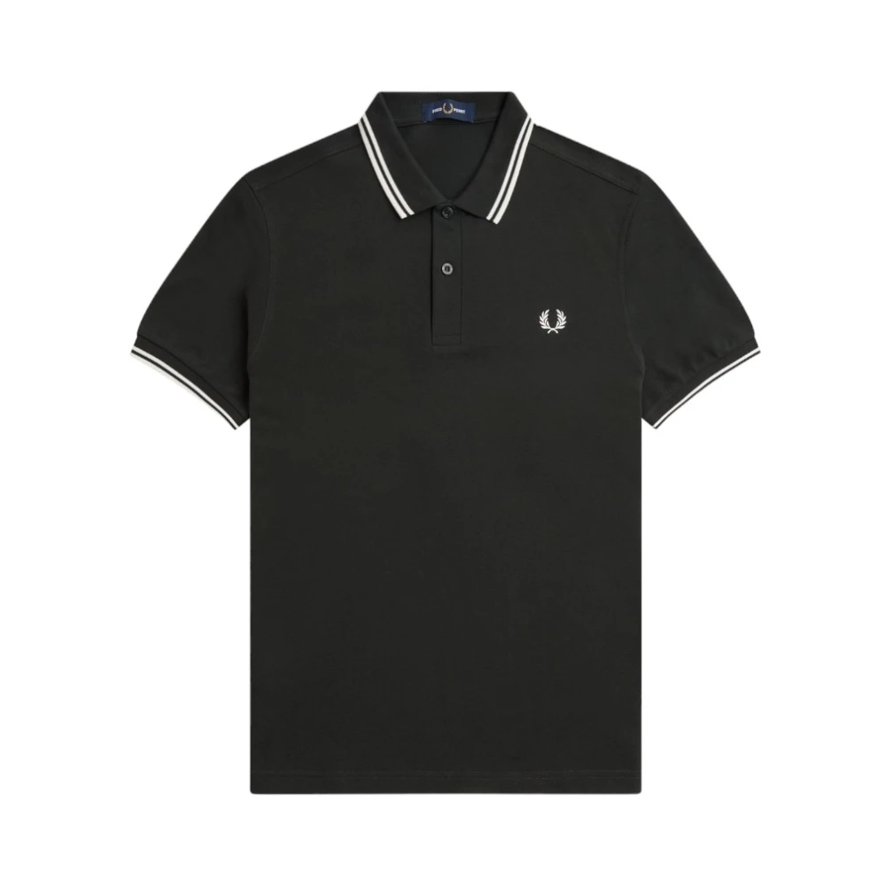 Fred Perry Polo Shirts Green Heren