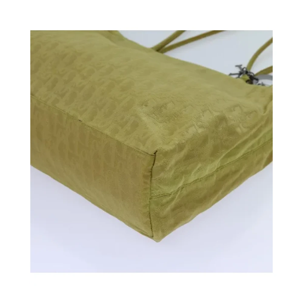 Dior Vintage Pre-owned Nylon dior-bags Yellow Dames
