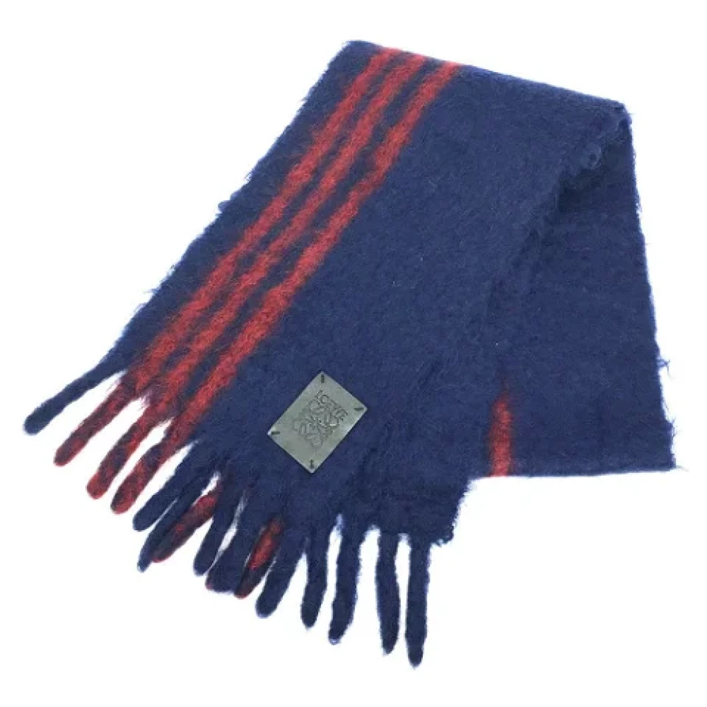 Loewe Pre-owned Wool scarves Multicolor Dames