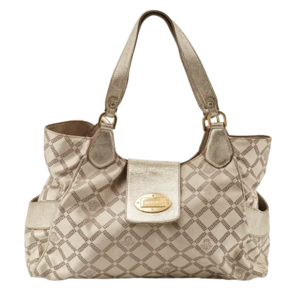 Versace Pre-owned Fabric totes Beige Dames