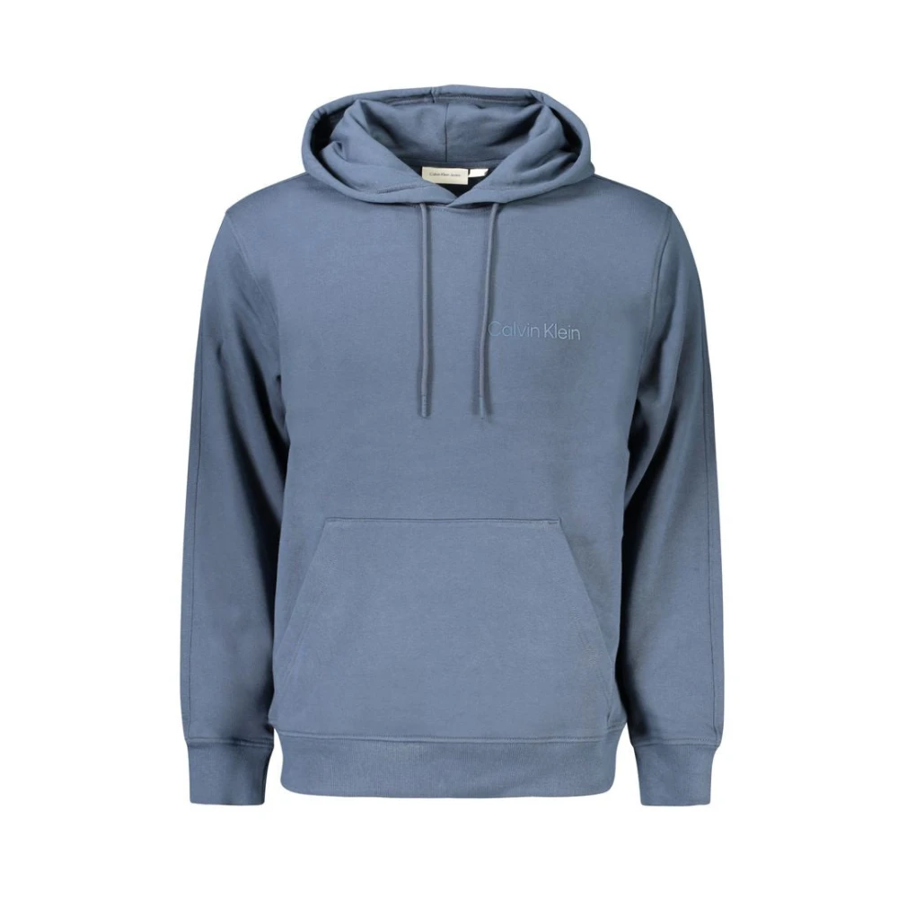 Calvin Klein Blauwe Katoenen Trui Blue Heren