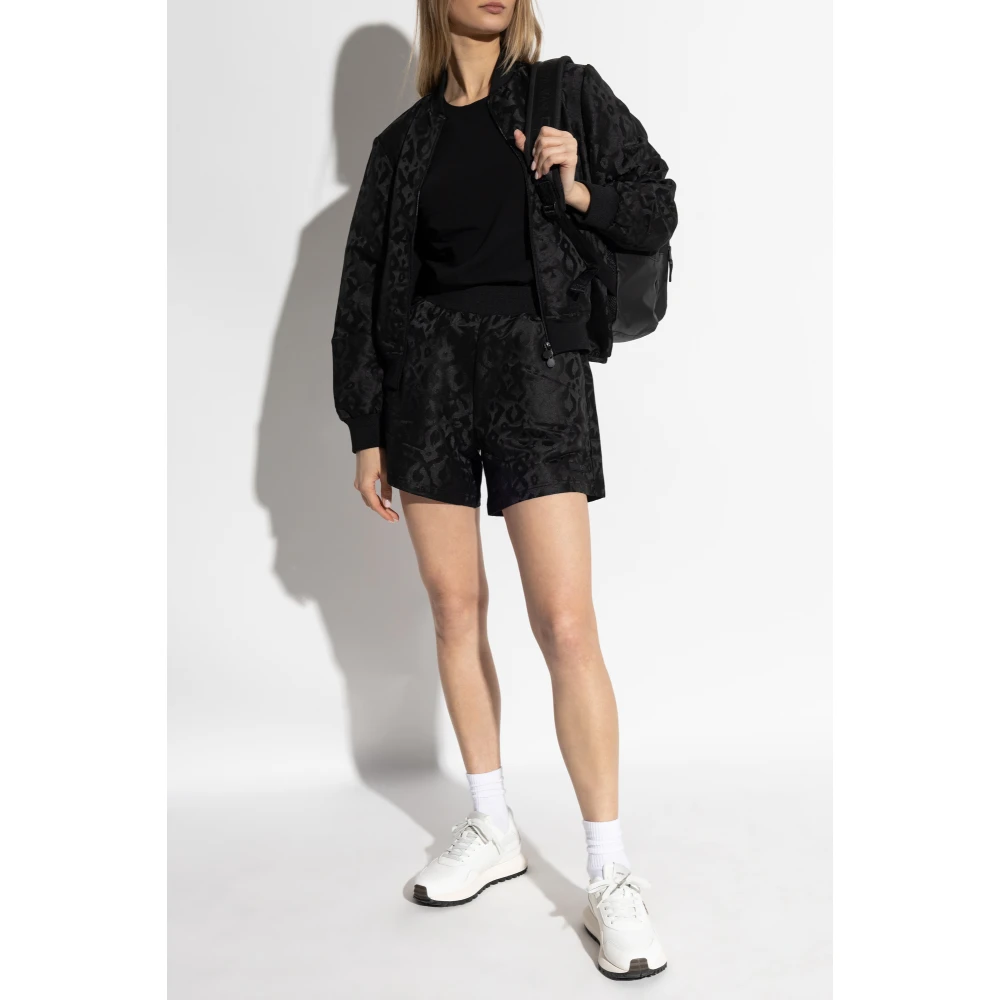 Emporio Armani EA7 Jas met dierenmotief Black Dames