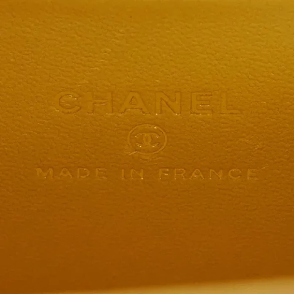 Chanel Vintage Pre-owned Leather chanel-bags Brown Dames