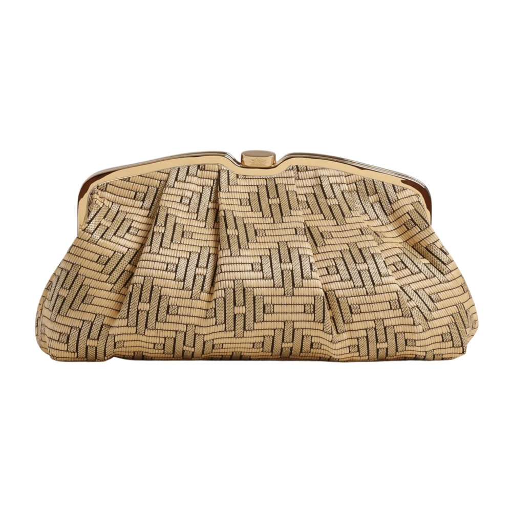 Tramontano Pouch maxi Linea Sibilla Beige Dames