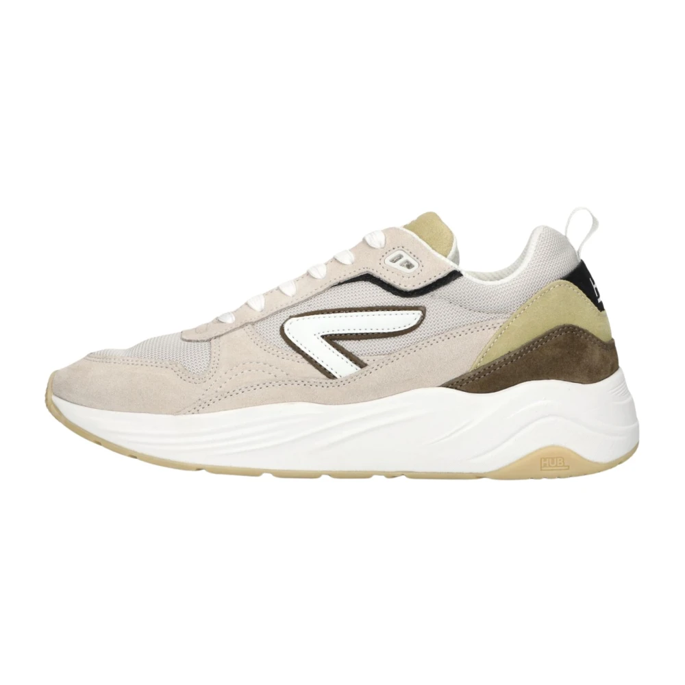 HUB Glide Sneakers Heren Schoenen Beige