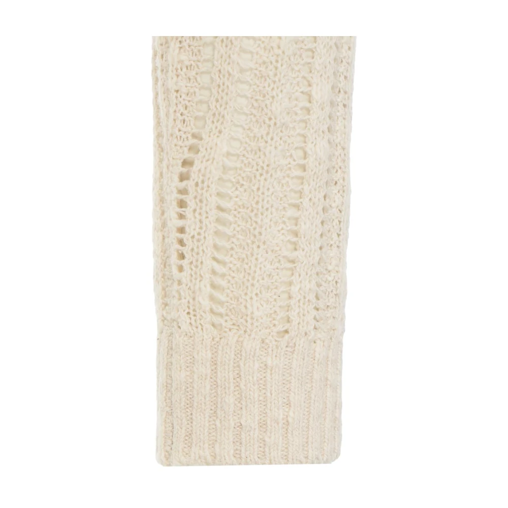 Peuterey Beige Net Gebreide Trui Beige Dames
