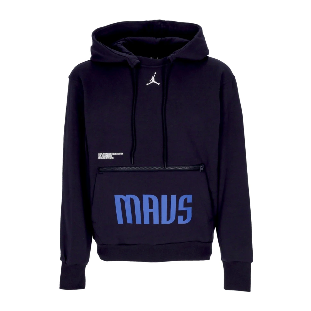 Jordan NBA Courtside Statement Edition Fleece Hoodie Blue Heren