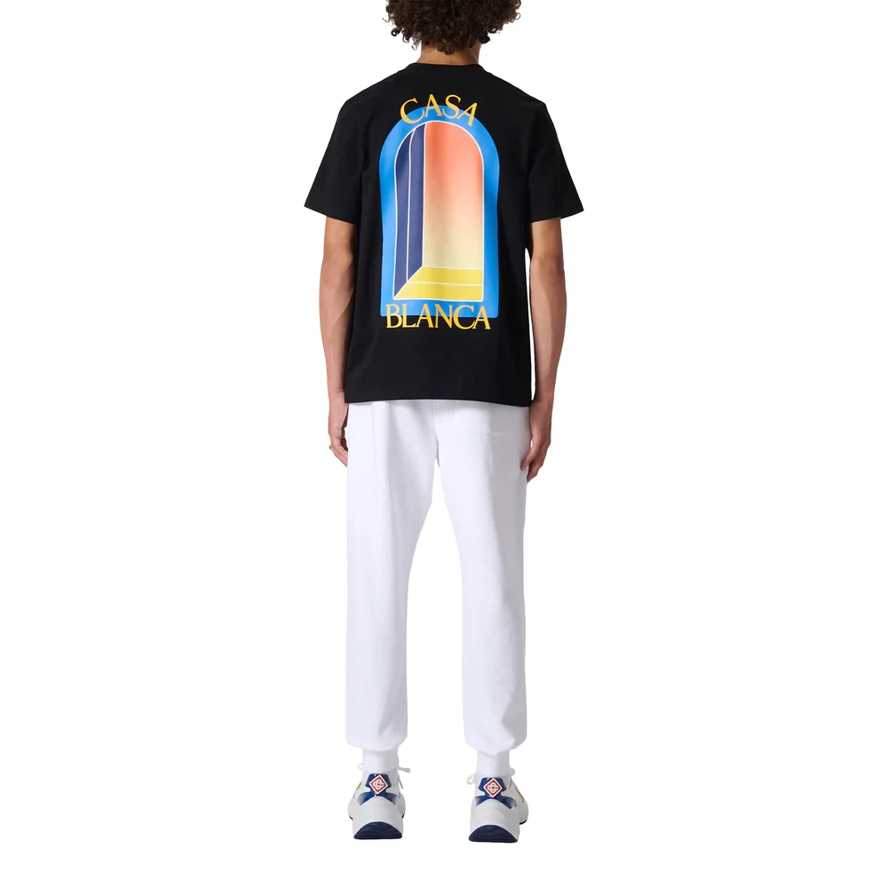 Casablanca Night Arch Tee Black Heren