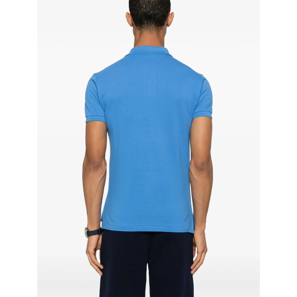 Polo Ralph Lauren Blauwe Polo T-shirts en Polos Blue Heren