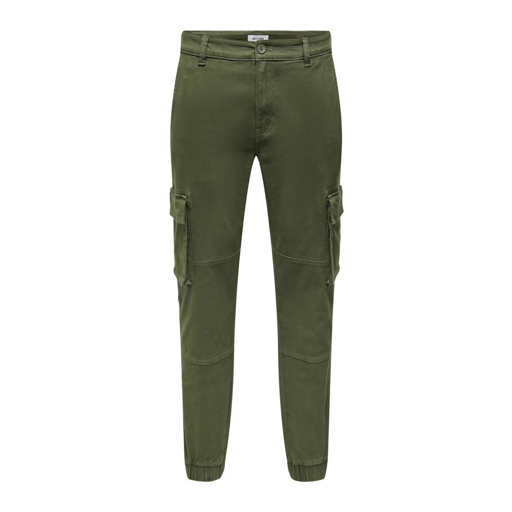 Only & Sons Slim Fit Calle Cargobroek Green Heren