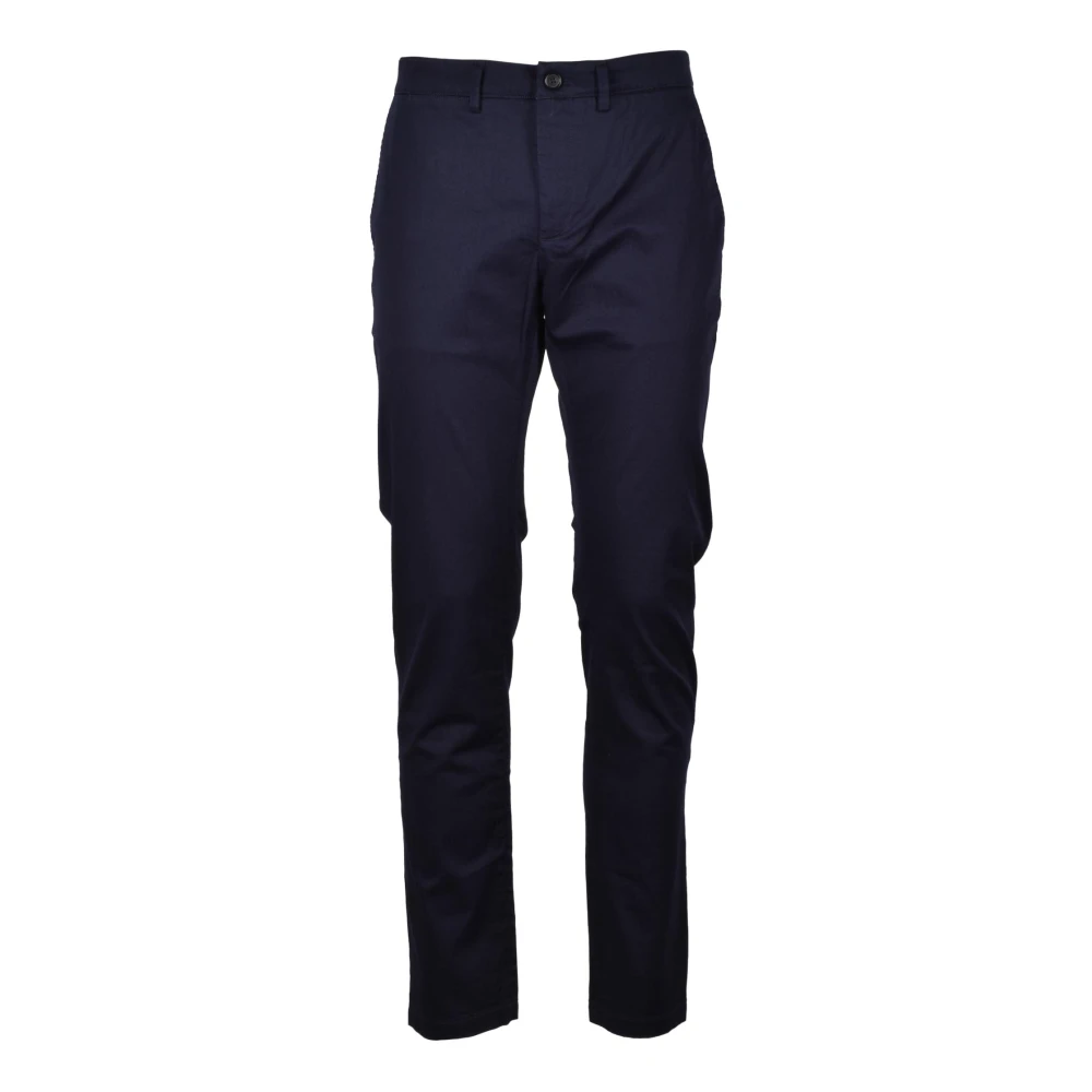 Department Five Katoen Elastaan Broek Blue Heren