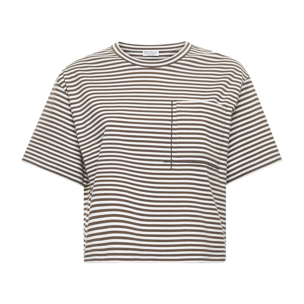 Tops > T-Shirts - - Brunello Cucinelli - Modalova