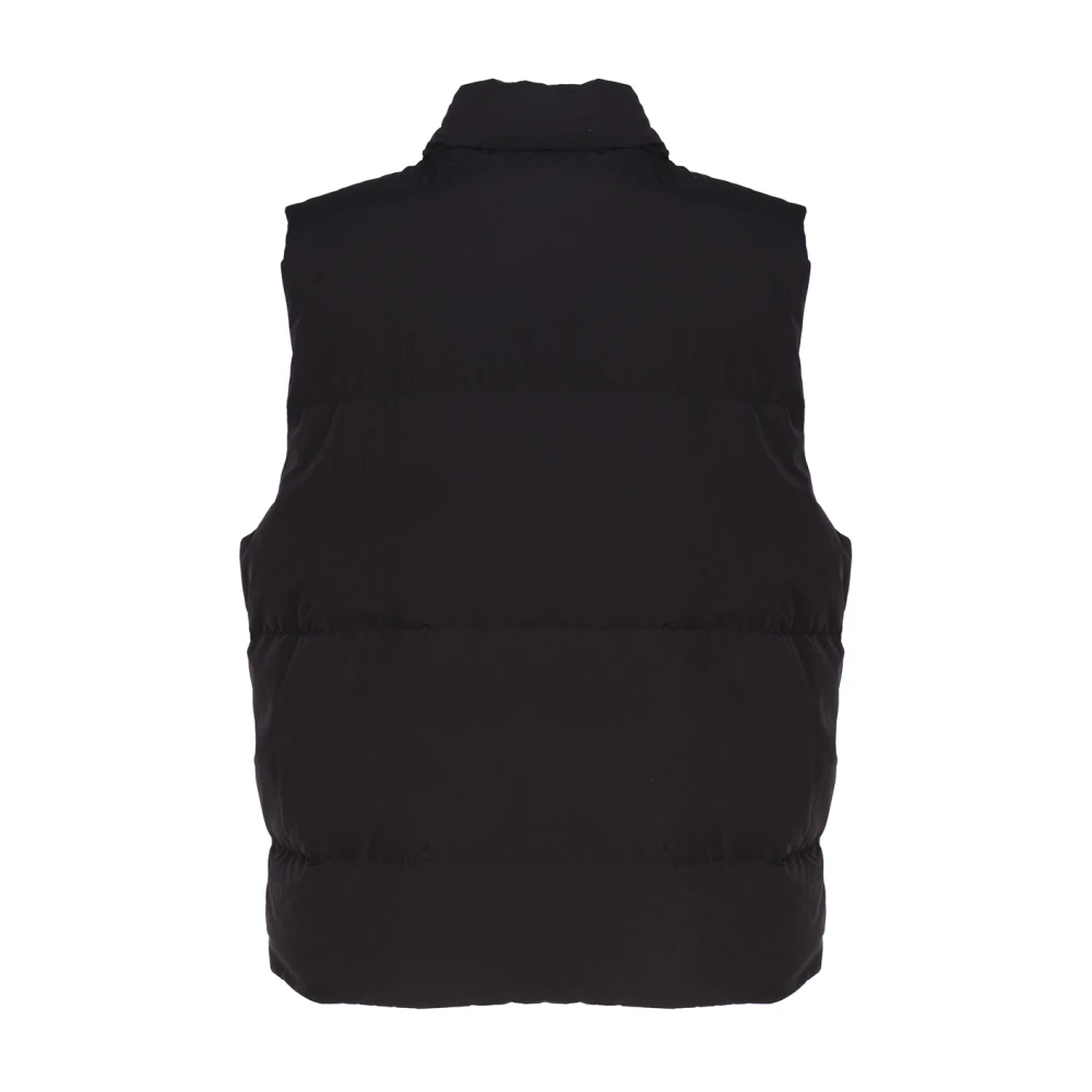 Represent Zwart Nylon Vest met Ritssluiting Black Heren