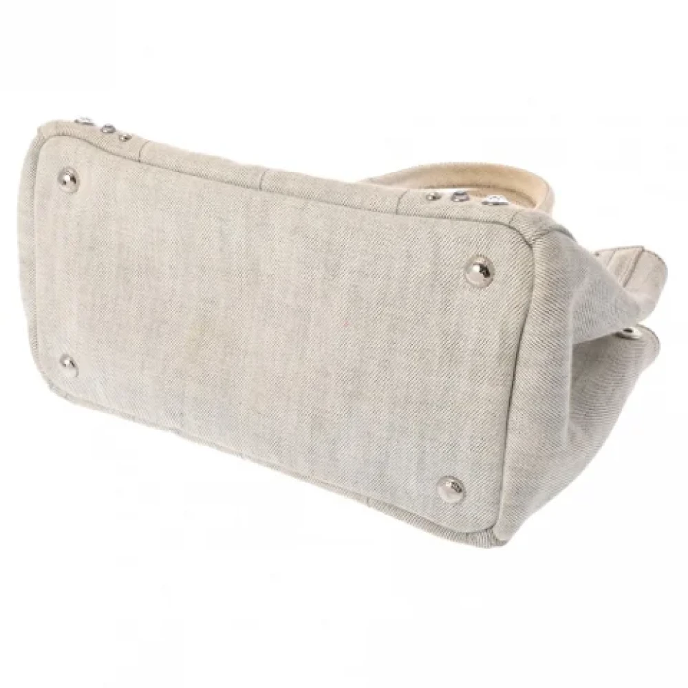 Prada Vintage Pre-owned Denim prada-bags White Dames