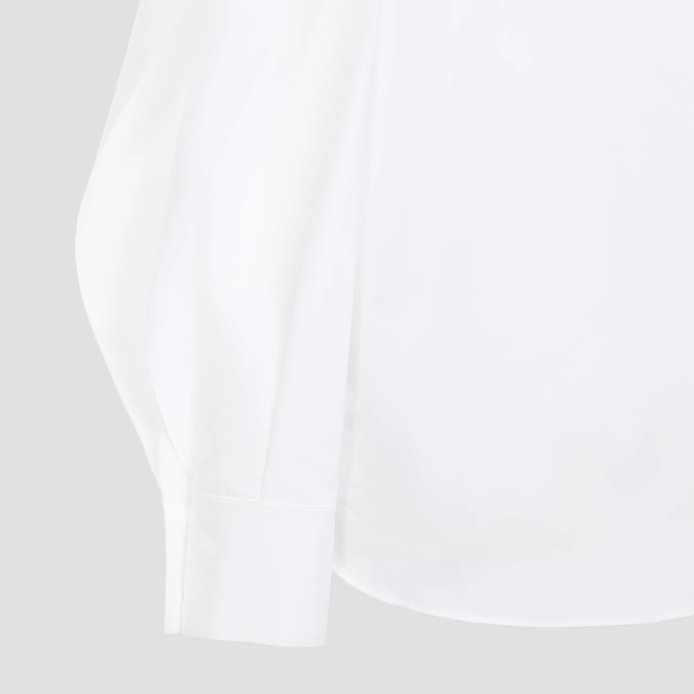 Alaïa Witte Shirt Elegante Stijl White Dames