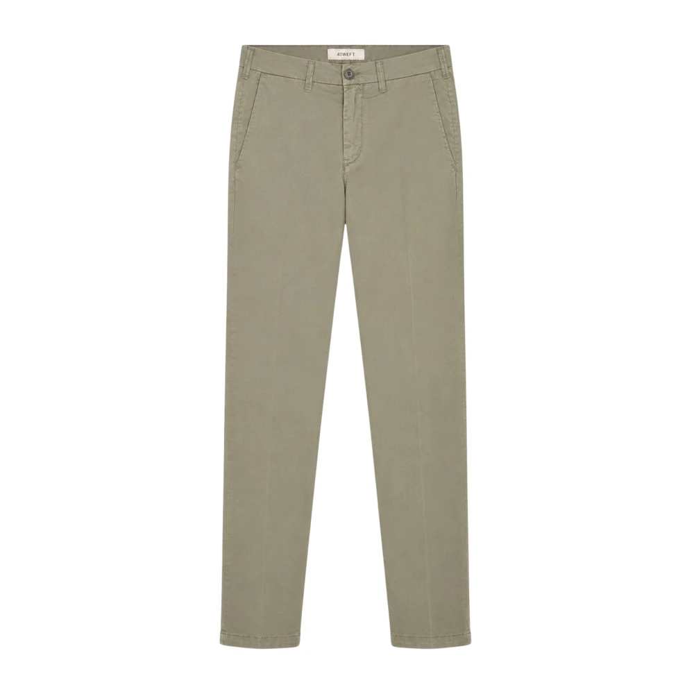 40Weft Homme Vert - Lenny Chino - Pantalons - Taille: 2XL
