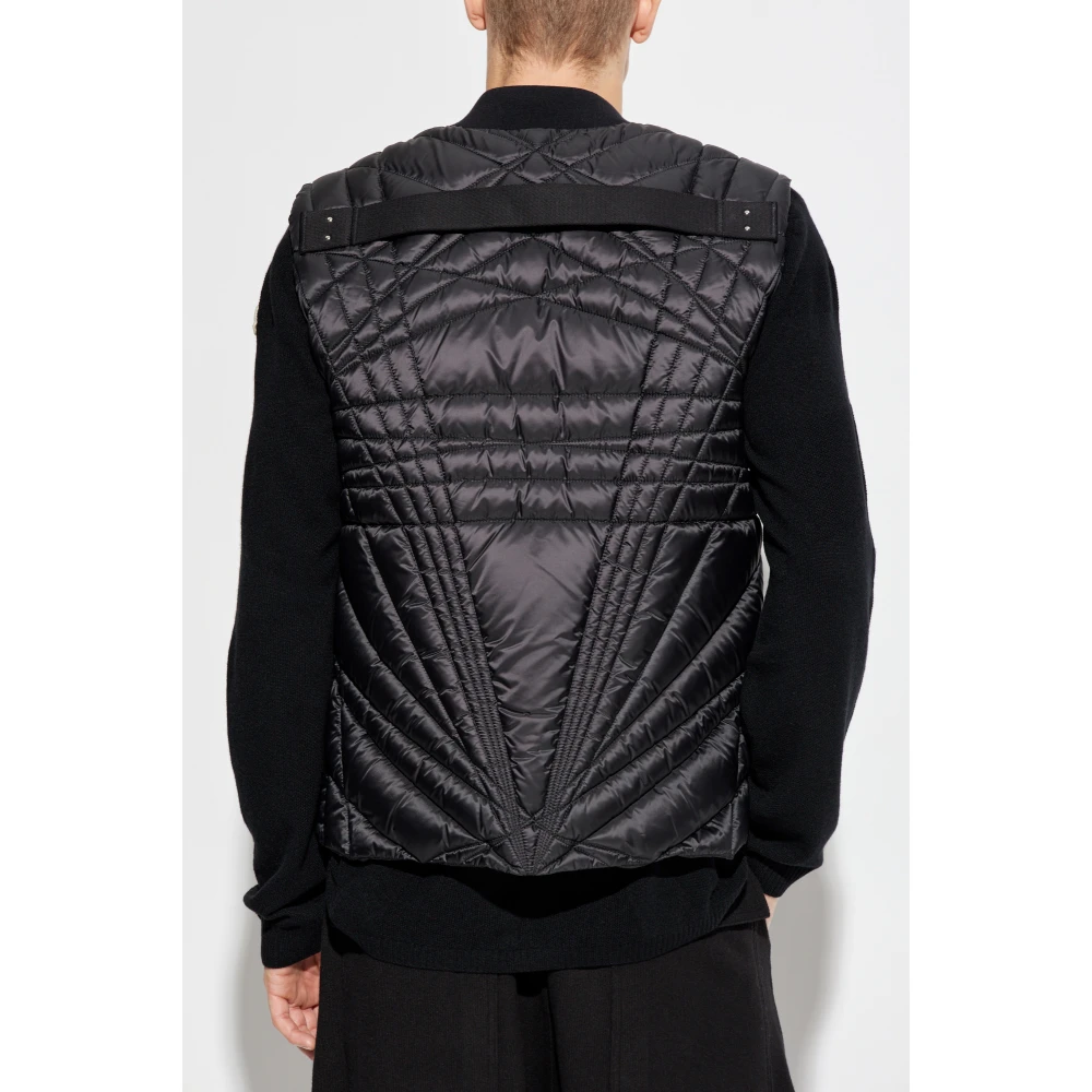 Rick Owens Quilted Vest Black Unisex