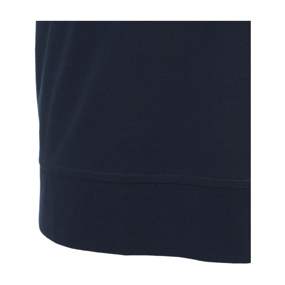 Paolo Pecora Blauw Jersey T-shirt voor mannen Blue Heren