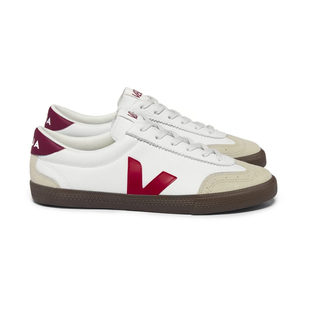 Veja Volley O.t. Leather Heren Schoenen Wit