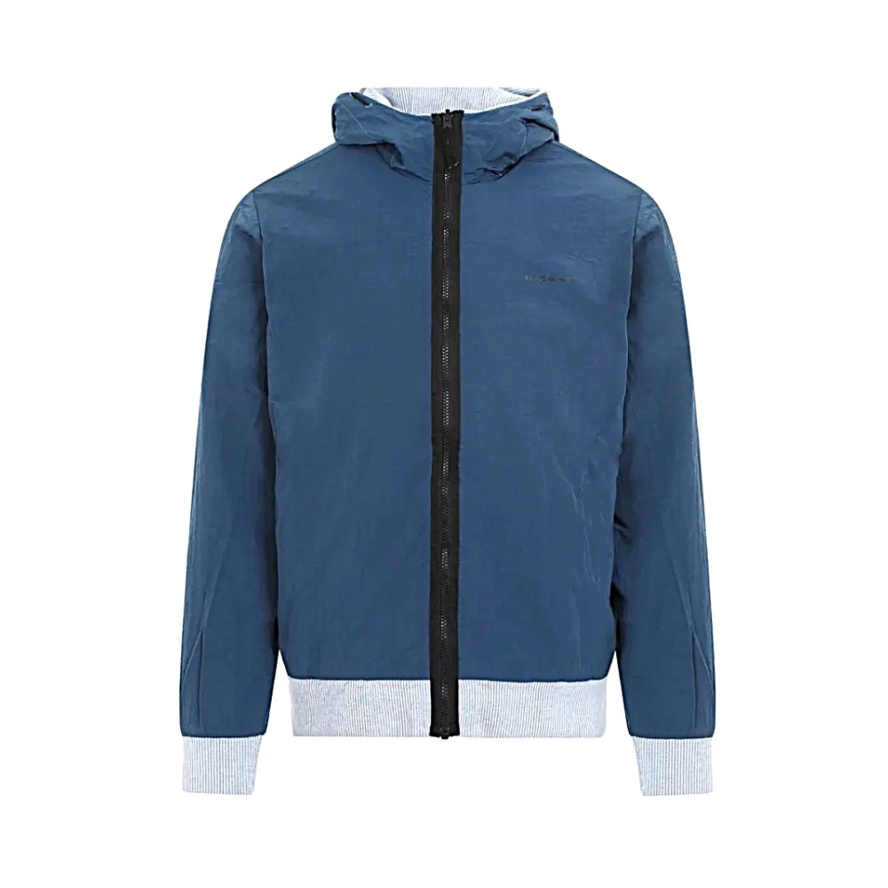 Stone Island Stijlvolle Jas voor Mannen Blue Heren