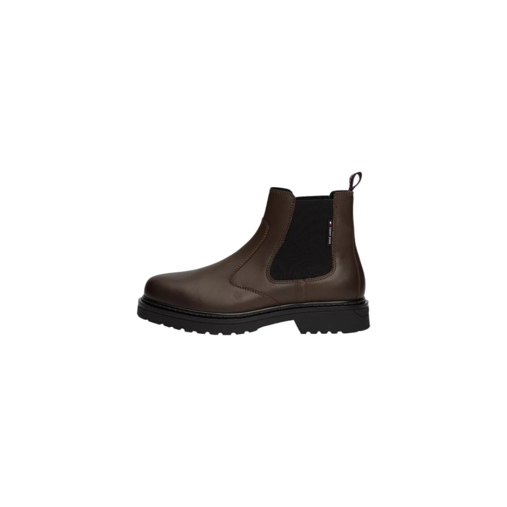 Tommy Jeans Chelsea Boots Brown, Herr