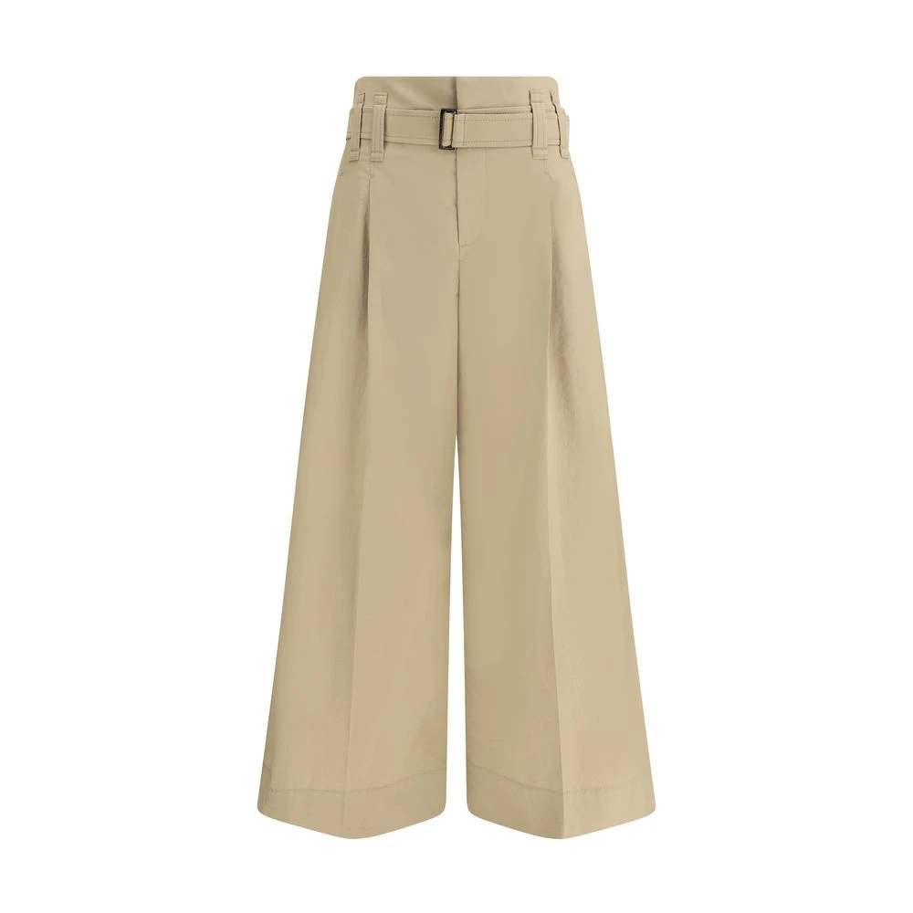 Trousers > Wide Trousers - - Brunello Cucinelli - Modalova