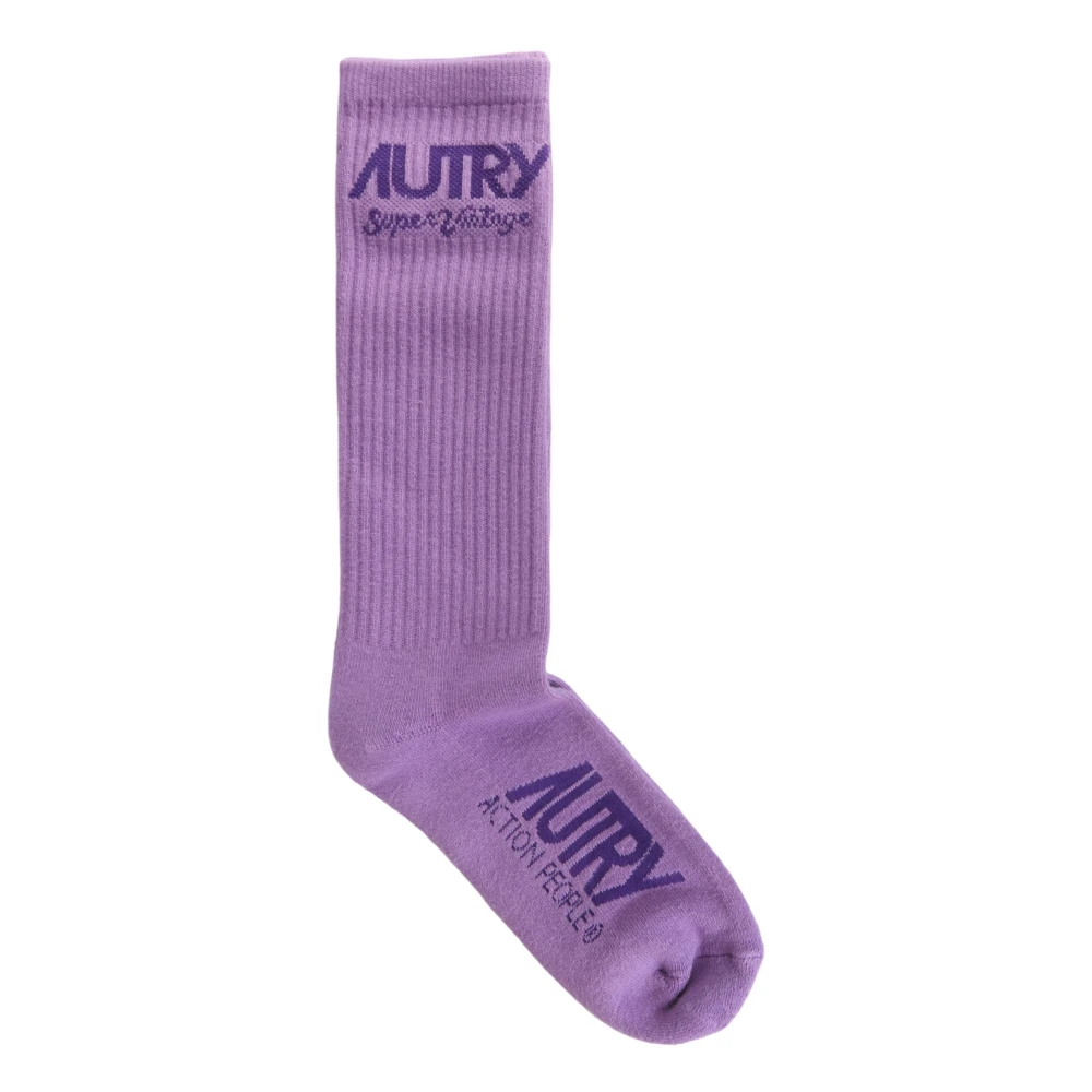 Autry Vintage Stijl Sokken Purple Dames