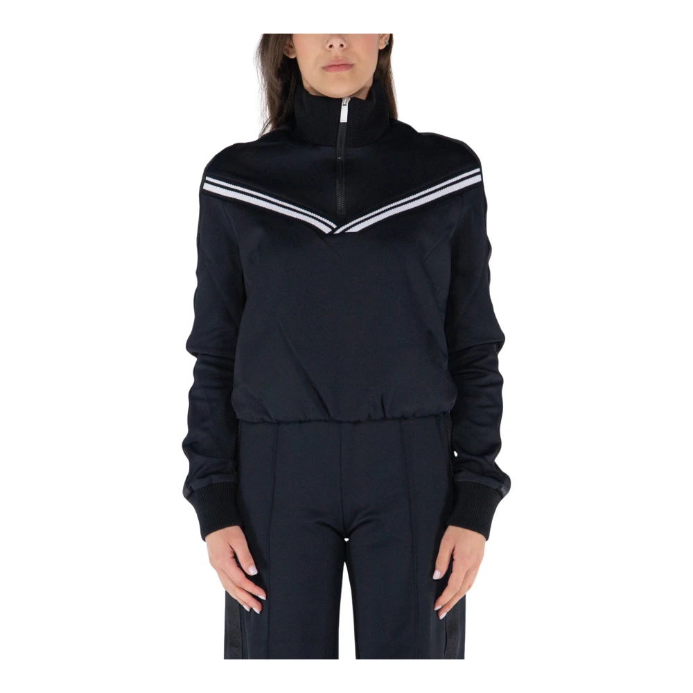 Off White Räfflad Sportjacka Black, Dam