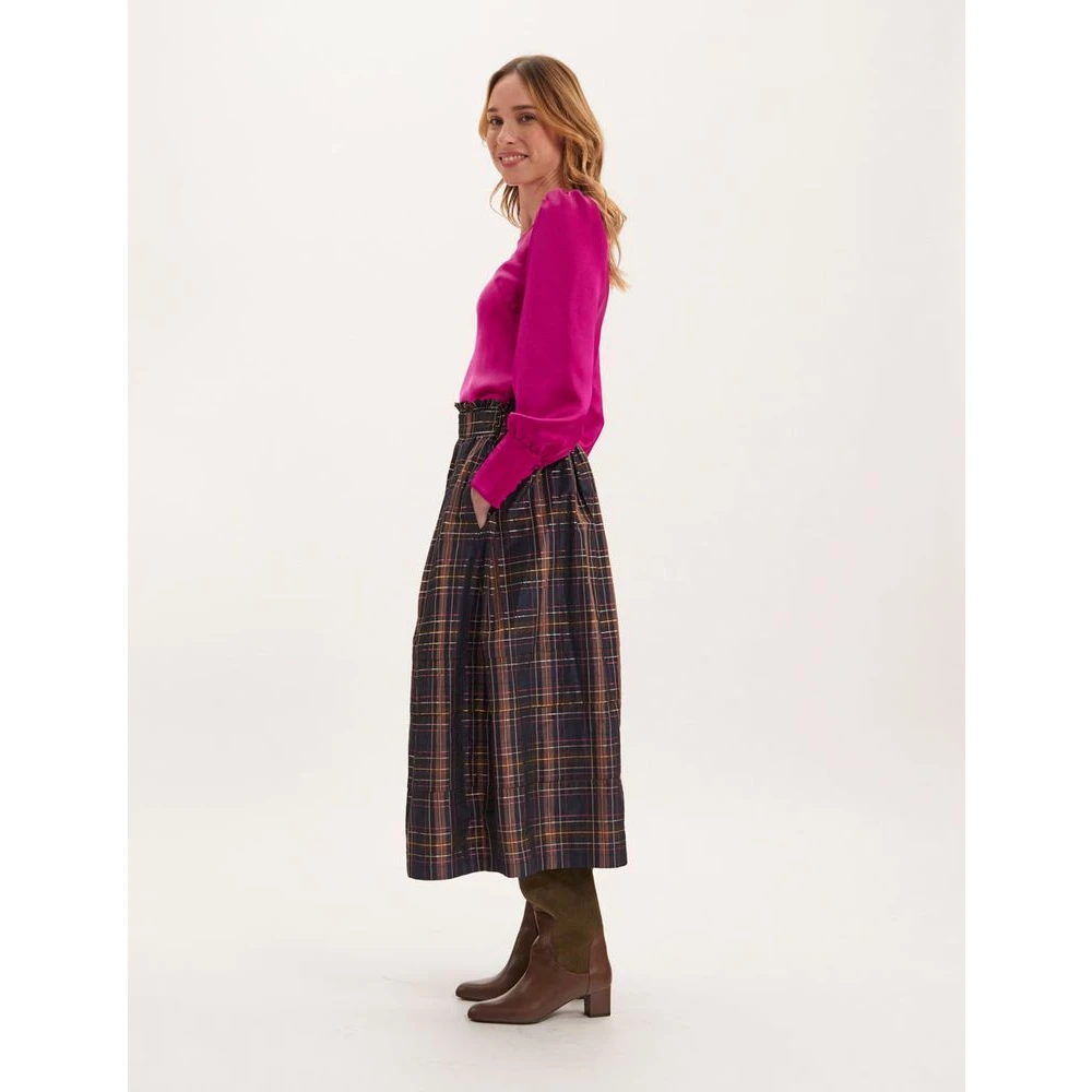 Ines De La Fressange Paris Héloïse geruite rok Multicolor Dames