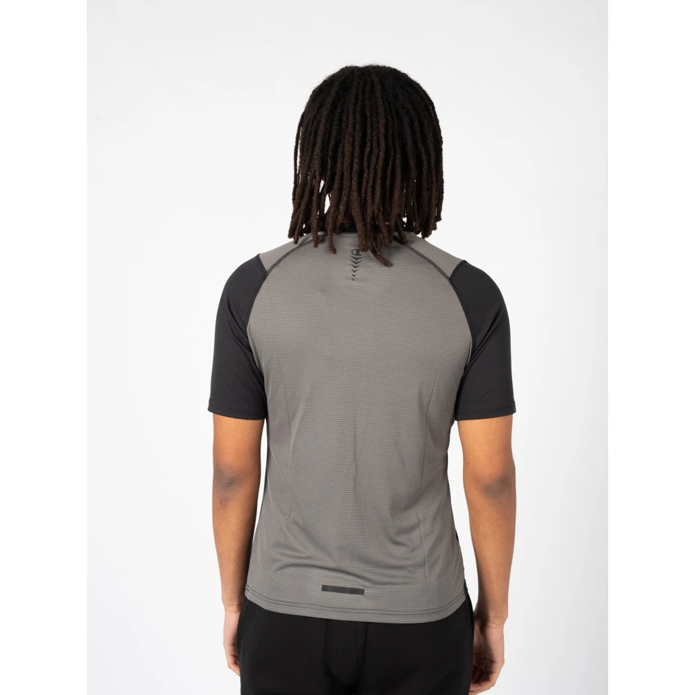 Champion Klassieke Ronde Hals T-Shirt Black Heren