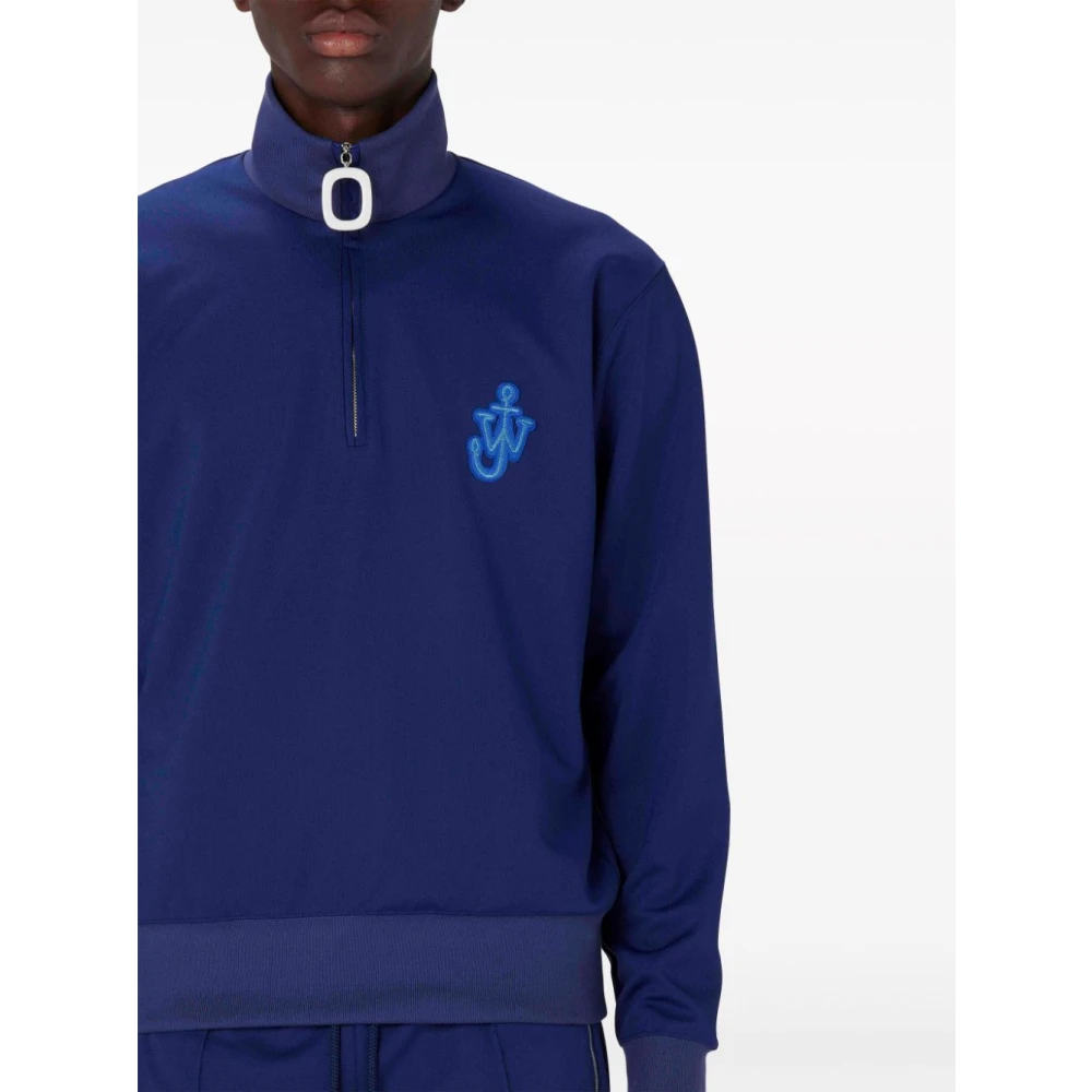 JW Anderson Blauwe Sweater voor Mannen Aw24 Blue Heren