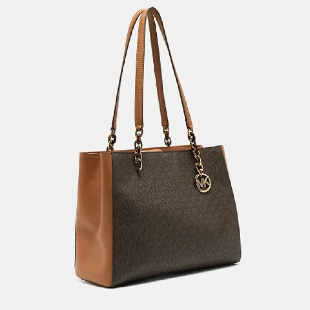 Michael Kors Pre-owned Coated canvas totes Brown Dames