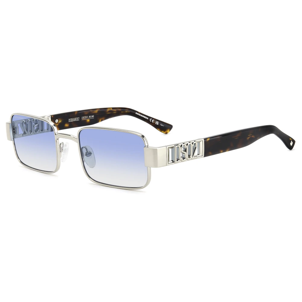 Dsquared2 Men's Gray Stylish Sunglasses In Blue Shade - Sunglasses - 54 Mm - Accessories
