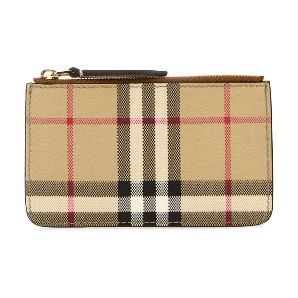 Burberry Women's Multicolor Wallets & Cardholders, One Size, Printed E-Canvas Card Holder