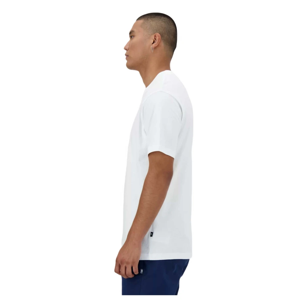 New Balance Atletiek Relaxte Nooit Leeftijd T-shirt White Heren