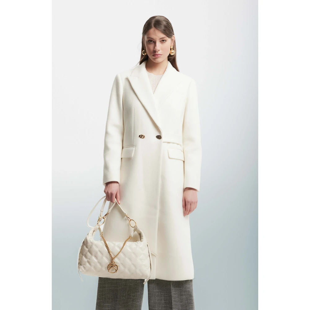 Kocca Elegante Juweelknoop Ceintuurjas White Dames