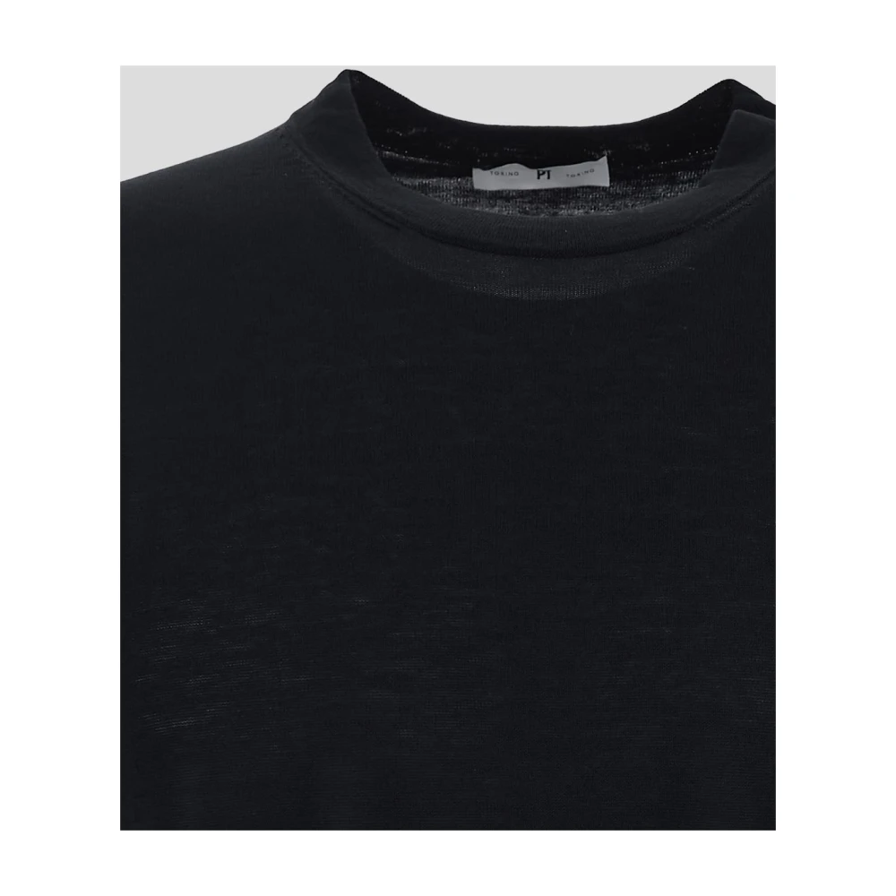 PT Torino T-Shirts Black Heren